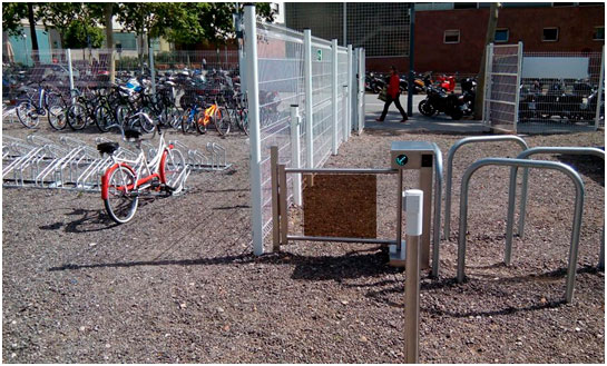 Control de acceso para el BICIPARK, un parking para bicicletas