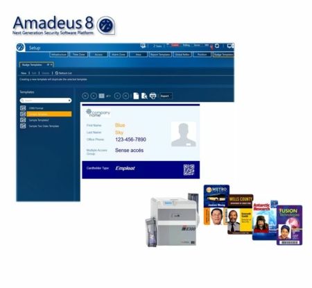 Módulo impresión de tarjetas para Amadeus8