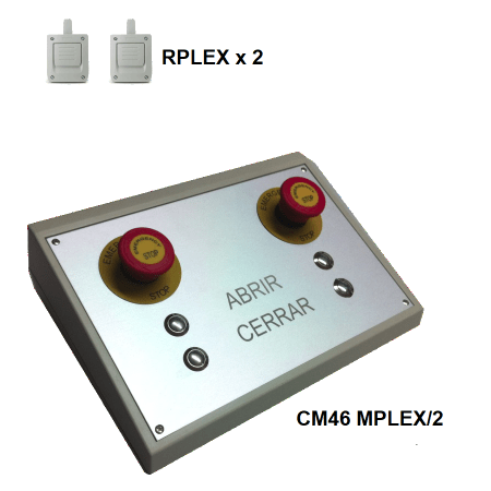 BOTONERA CM46 MPLEX/1-2-3-ACR - Imagen 2